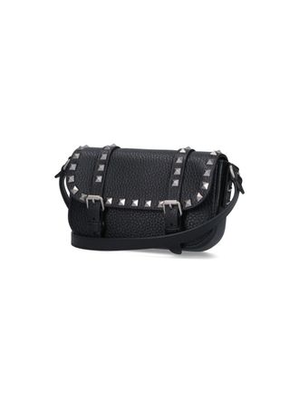 Valentino Garavani Mens I-Tech Black Calf Leather