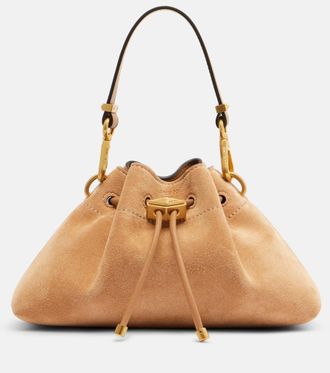 Jimmy Choo London Cinch Small suede tote bag
