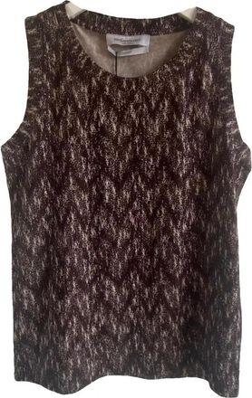 Saint Laurent Print Cotton Top Size M