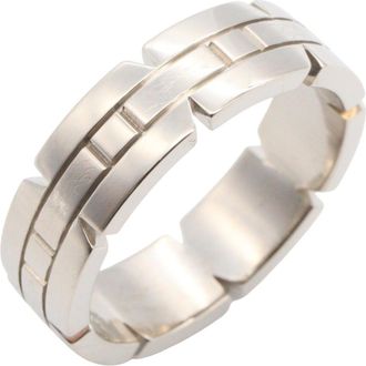 Cartier Silver White Gold (18K) Band Ring (Pre-Owned)