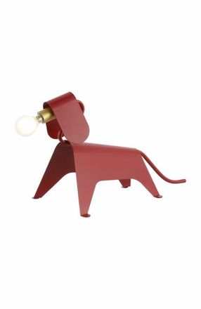 Jonathan Y Designs Rover Modern Industrial Iron Canine LED Kids Lamp in Red at Nordstrom