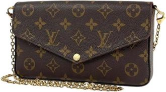 Louis Vuitton Pre-owned Cross Body Bags, female, Brown, Size: ONE SIZE Pre-owned Pochette