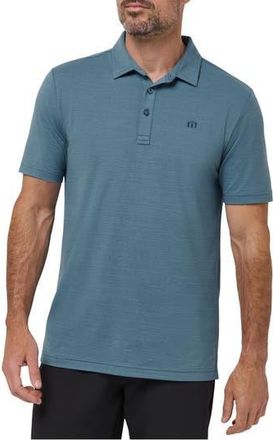 Travis Mathew The Heater Solid Short Sleeve Performance Polo in Copen Blue at Nordstrom Rack, Size Small