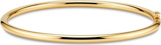 Devata 3mm Bangle Bracelet in 14K Gold at Nordstrom, Size Small