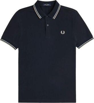 Fred Perry Tops, Heren, Blauw, L, Katoen, M3600 Polo