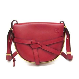 Loewe Tweedehands leren schoudertassen - Dames - Vintage Schoudertas - Rood - ONE Size - Leer - Vintage