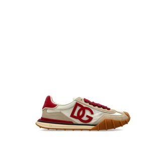 Dolce & Gabbana Sneakers, male, Beige, Size: 8 1/2 US DG Athletic Sneakers