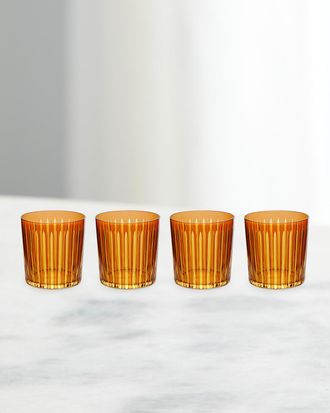 L'OBJET Prism 13 oz. Double Old-Fashioned Glasses, Set of 4