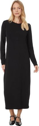 Eileen Fisher Plus Size Full Length Oval Dress Womens Dress Black : XS, Jersey/Lyocell/Spandex