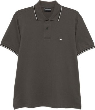 Emporio Armani Logo Cotton Polo Shirt