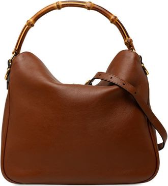 Gucci Pre-owned Gucci Medium Calfskin Bamboo Diana Satchel Ladies 6A47VG2QA1Z01R7T