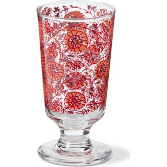 Tag Jasmine Multicolor Footed Glass Drinkware for Spring in Purple at Nordstrom