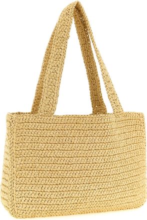 Valentino Garavani Womens Tote Beige Viscose