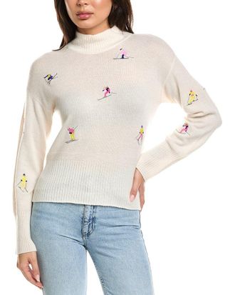 Brodie Multicolor Mini Skier Wool & Cashmere-Blend Sweater