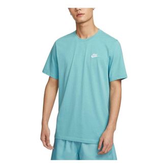 Nike Club T-shirt Asia Sizing Light Blue AR4999-465