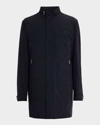 Corneliani Mens Caban Nylon Coat