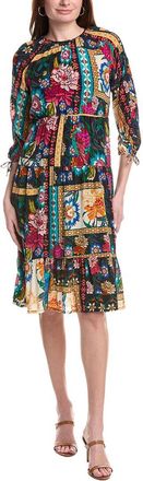 Johnny Was Petite Brona Silk Dress