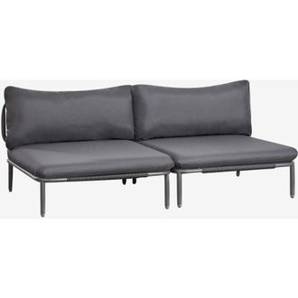 Sklum Sklum - Divano da giardino modulare in 2 pezzi Rubly