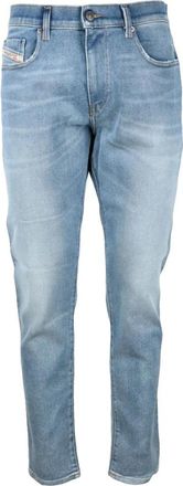 Diesel Katoen Elastaan Jeans - Heren - Slim Fit Jeans - Blauw - W36 - Katoen - Jeans