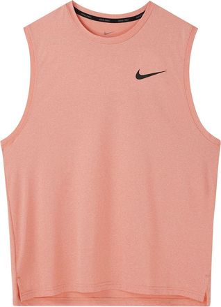 Nike Mens Nike Solid Color Logo Quick Dry Breathable Sports Training Madder Root Brown Vest CZ1185-827