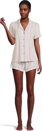 PJ Salvage Pj Set Bayside Dreams Womens Pajama Sets : LG (US 10-12), Elastane/Modal