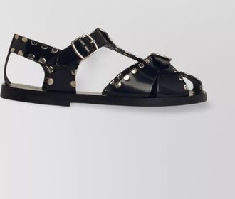 Bally leather sandals