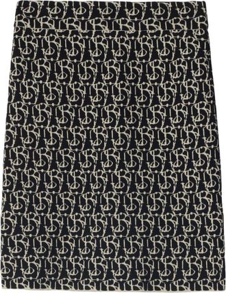 Burberry B-charm rok - Zwart