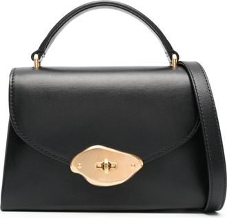 Mulberry small Lana top handle bag - women - Calf Leather - One Size - Black