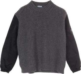 Prada Maglione in cashmere e lana anni 2010 - Grigio