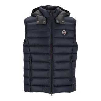 Colmar Vests, male, Blue, Size: 5XL Stylish Gilet in Color 68