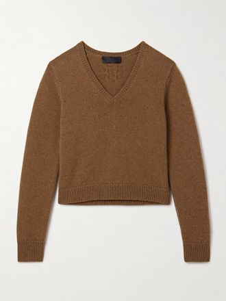 Nili Lotan Pullover In Misto Cashmere E Alpaca Everstyn - Marrone