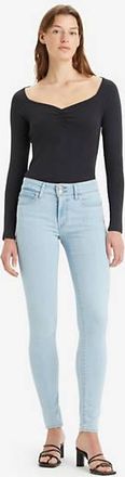 Levi's 711 Double Button Skinny Jeans - Womens - 25X28 - Blue