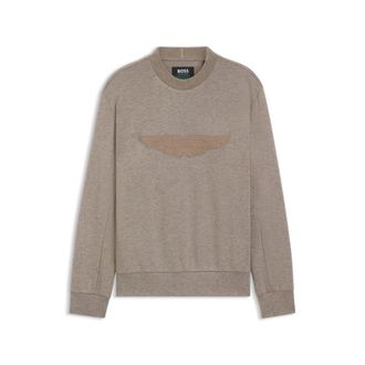 BOSS x ASTON MARTIN sweatshirt with wing detail