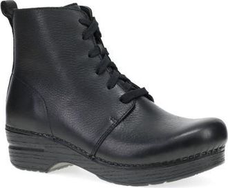 Dansko Sigourney Combat Boot in Black at Nordstrom, Size 10.5-11Us