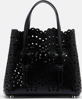 Alaia Ala&iuml;a Mina 20 Vienne leather tote bag