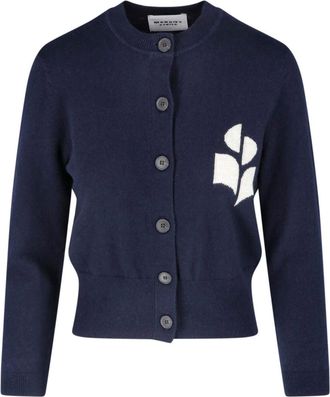 Isabel Marant Cropped Button-Up Sweater