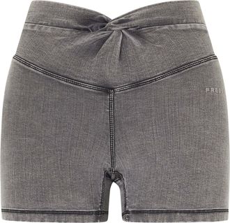 Freddy Leggings FREDDY Leggings NOWYL4MC004REC, Damen, Gr. XS, EURO, grau (light grau jeans, schwarz seams), Obermaterial: 78% Polyester PES. 22% Elasthan EL