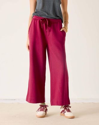 Mersea Frenchie Wide Leg Pant In Winterberry