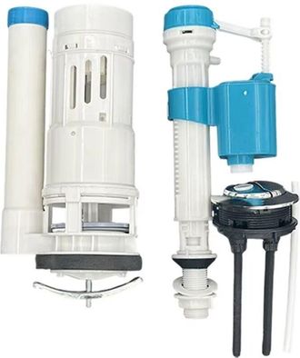 OEM Andyou - V&aacute;lvula De Flotador Universal Para Inodoro - Mecanismo De Doble Descarga - Instalaci&oacute;n R&aacute;pida - Llenado Silencioso - Compatible Con Cisternas