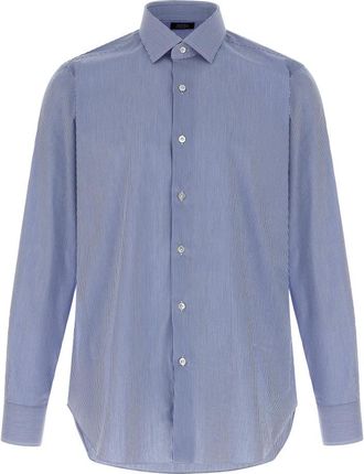 Barba Hombre, Camisas, Azul, Talla: XL