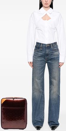 Louis Vuitton Pre-owned Womens Monogram Vernis Pegase 45 - Dark Red Leather - One Size