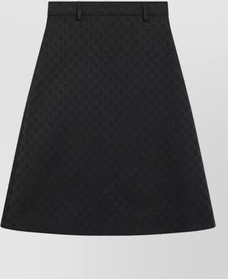 Gucci a-line skirt