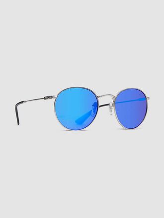 Dot Dash Velvatina Sil Satin Sonnenbrille grau