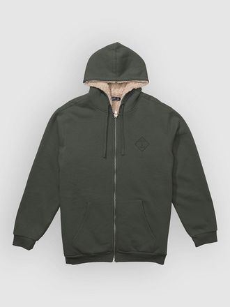 Salty Crew Coastal Sherpa-Jacke gr&uuml;n