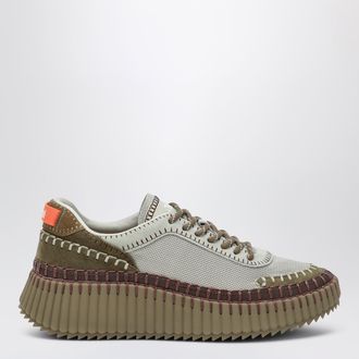 Chlo&eacute; Sneakers Nama color verde militare