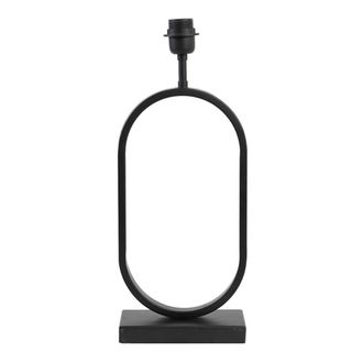 Light & Living L&aacute;mpara De Mesa - Jamiri - Negro - Metal - - Light&living