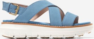 Cole Haan Womens ZER&Oslash;GRAND Rexanna Sandals - Medium Blue Size 10.5