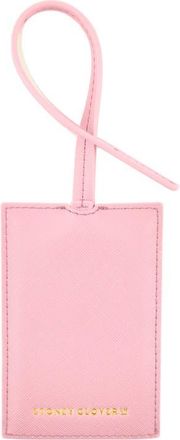 Stoney Clover Lane Textured Faux Leather Luggage Tag in Flamingo at Nordstrom