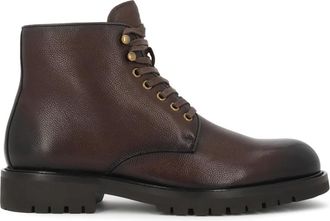 Kazar Cado Veterlaarzen - Heren - Veterlaarzen - Bruin - 42 EU - Leer - Schoenen