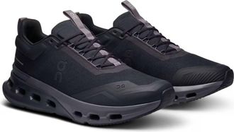 On Mens Cloudnova X Sneakers In Black / Eclipse